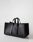 Double Cube Handbag in Black by Arrhe Studio-Arrhe Studio-Idlewild