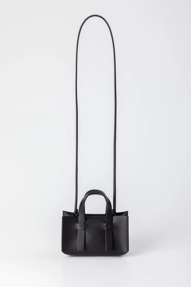 Doppio Cubo Mini Handbag in Black by Arrhe Studio-Arrhe Studio-Idlewild-Cincinnati