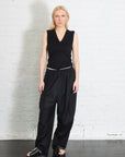 Drawstring Pants in Black by Henrik Vibskov-Henrik Vibskov-Idlewild-Cincinnati