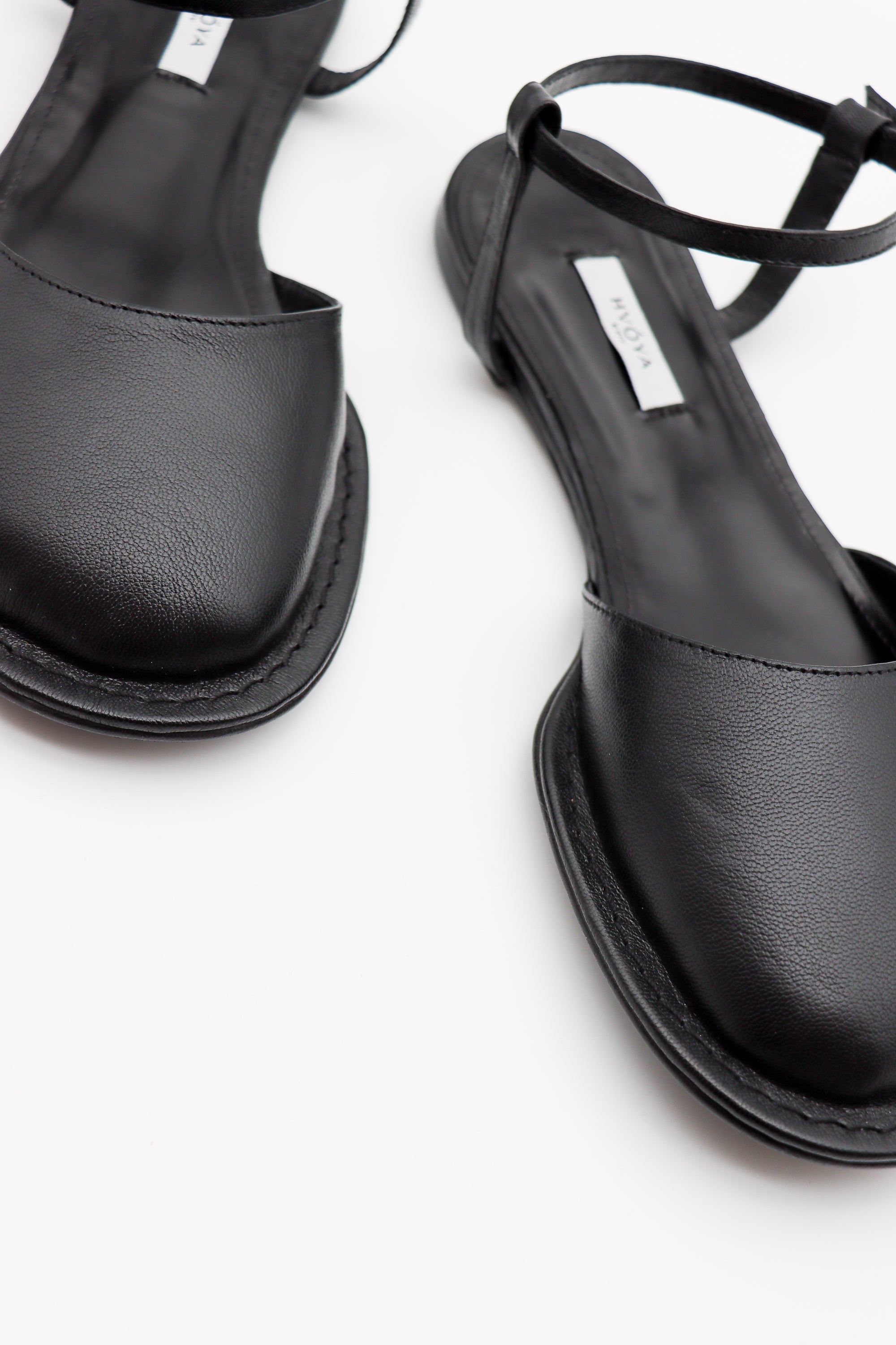 Drop Sandals in Black by HVÓYA-HVÓYA-Idlewild-Cincinnati