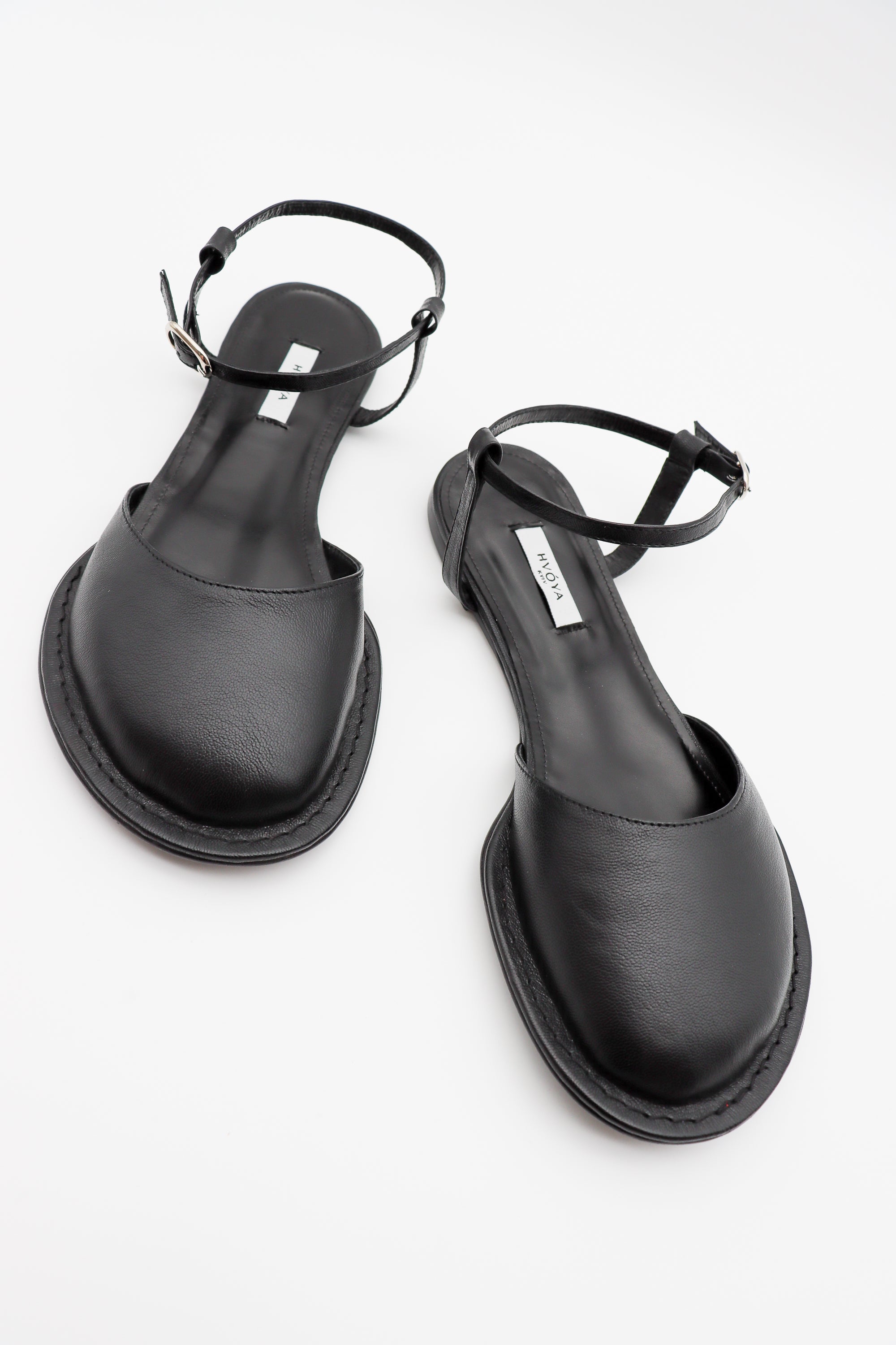 Drop Sandals in Black by HVÓYA-HVÓYA-Idlewild-Cincinnati