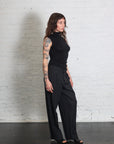 Edge Ensemble Pants in Black by Homme Plissé Issey Miyake-Homme Plissé Issey Miyake-Idlewild-Cincinnati