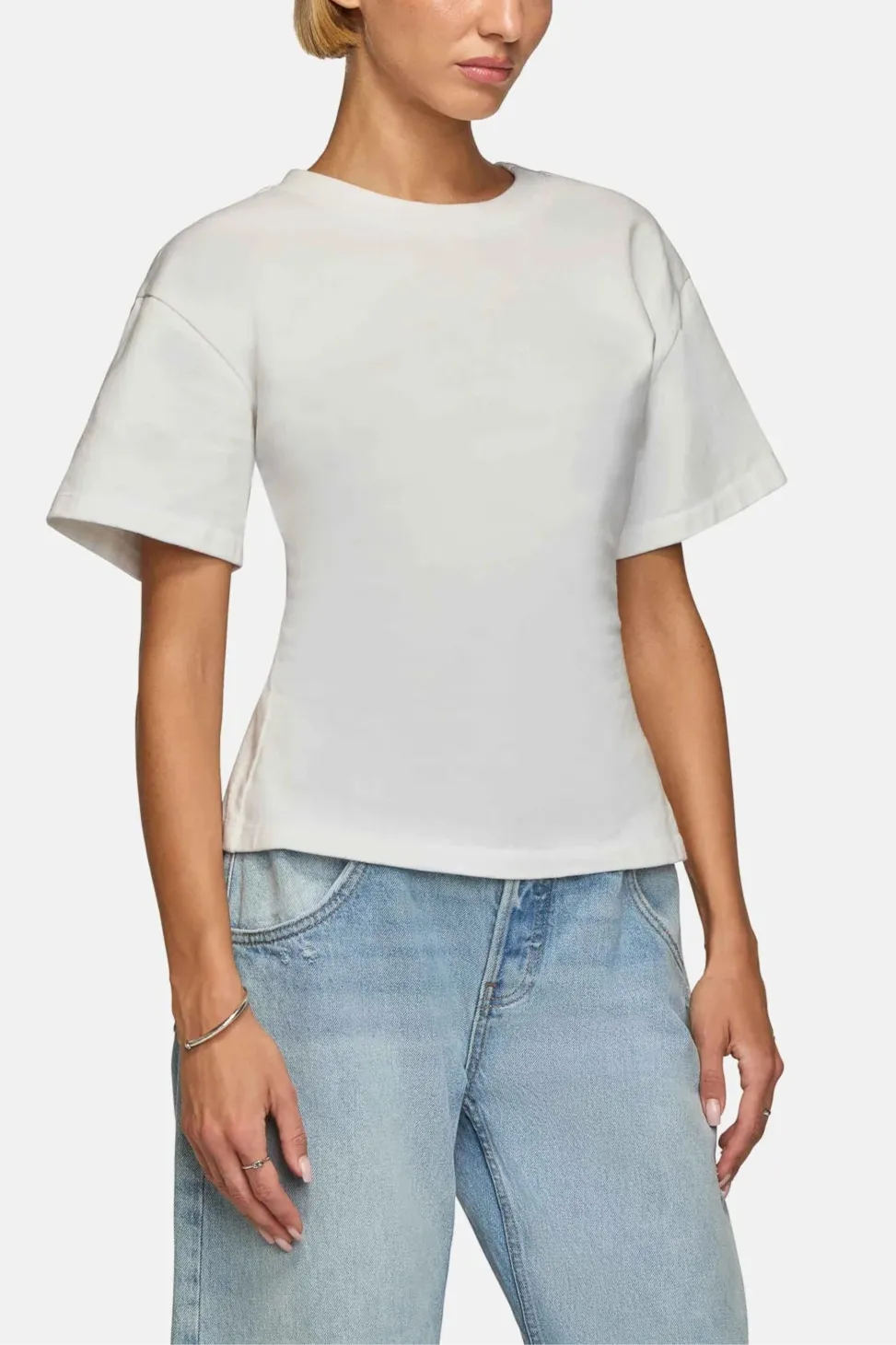 Eero Tee in Milk by EB Denim-EB Denim-Idlewild