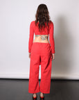 El Tigre Chiquito Crop Top in Tomate by GIL RODRIGUEZ-GIL RODRIGUEZ-Idlewild-Cincinnati