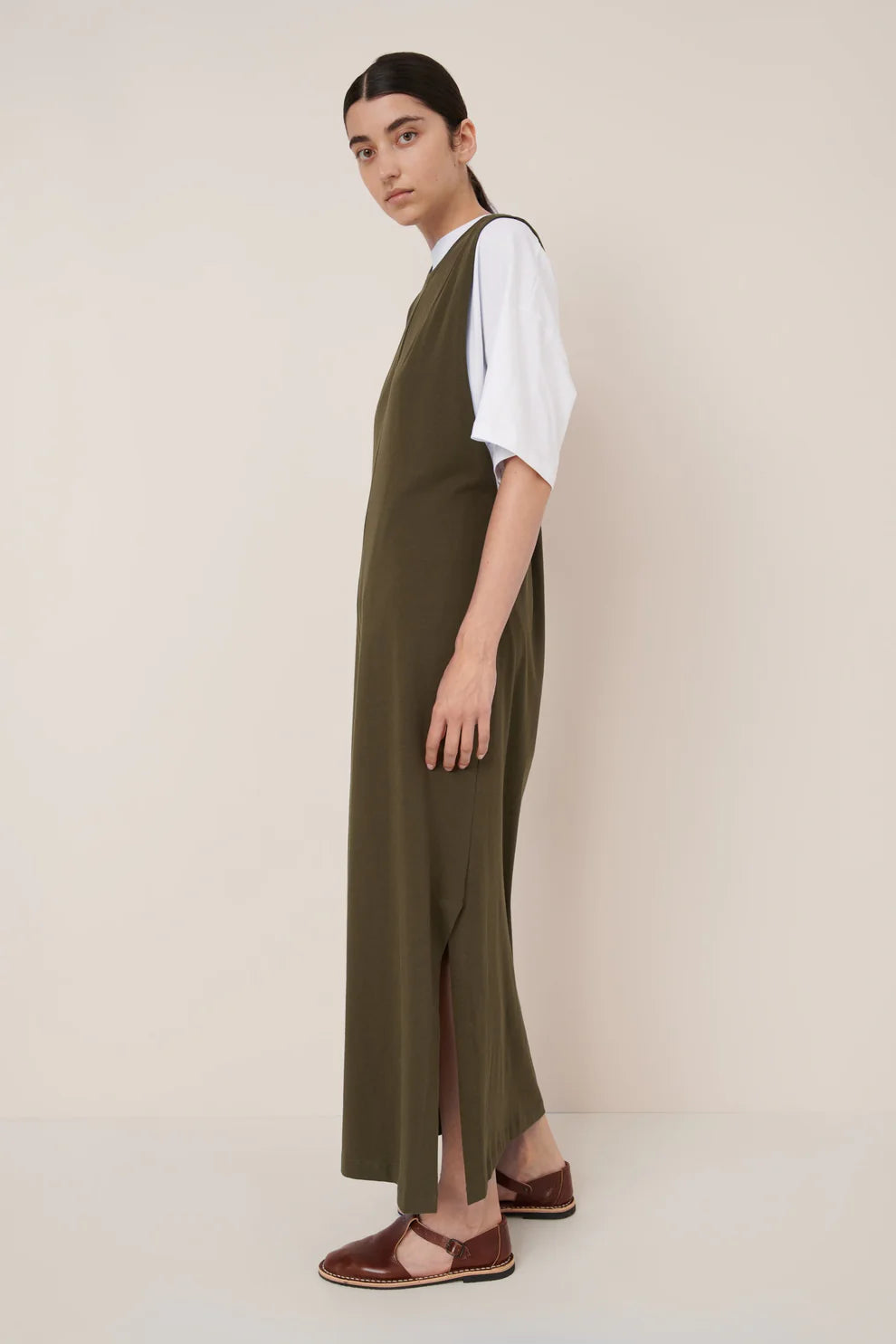 Elm Dress in Ivy by Kowtow-Kowtow-Idlewild-Cincinnati