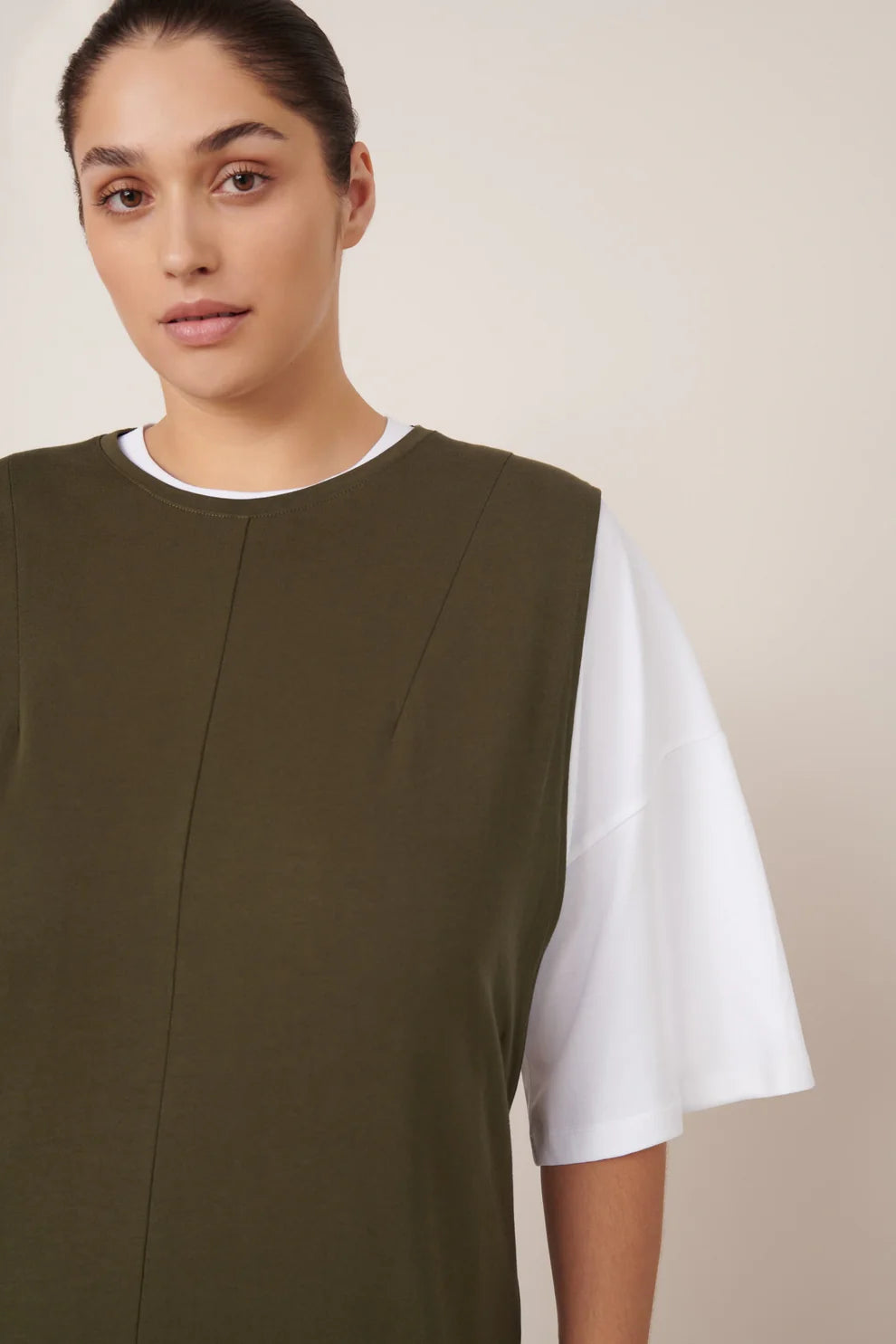 Elm Dress in Ivy by Kowtow-Kowtow-Idlewild-Cincinnati