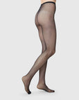 Elvira Net Tights in Black by Swedish Stockings-Swedish Stockings-Idlewild