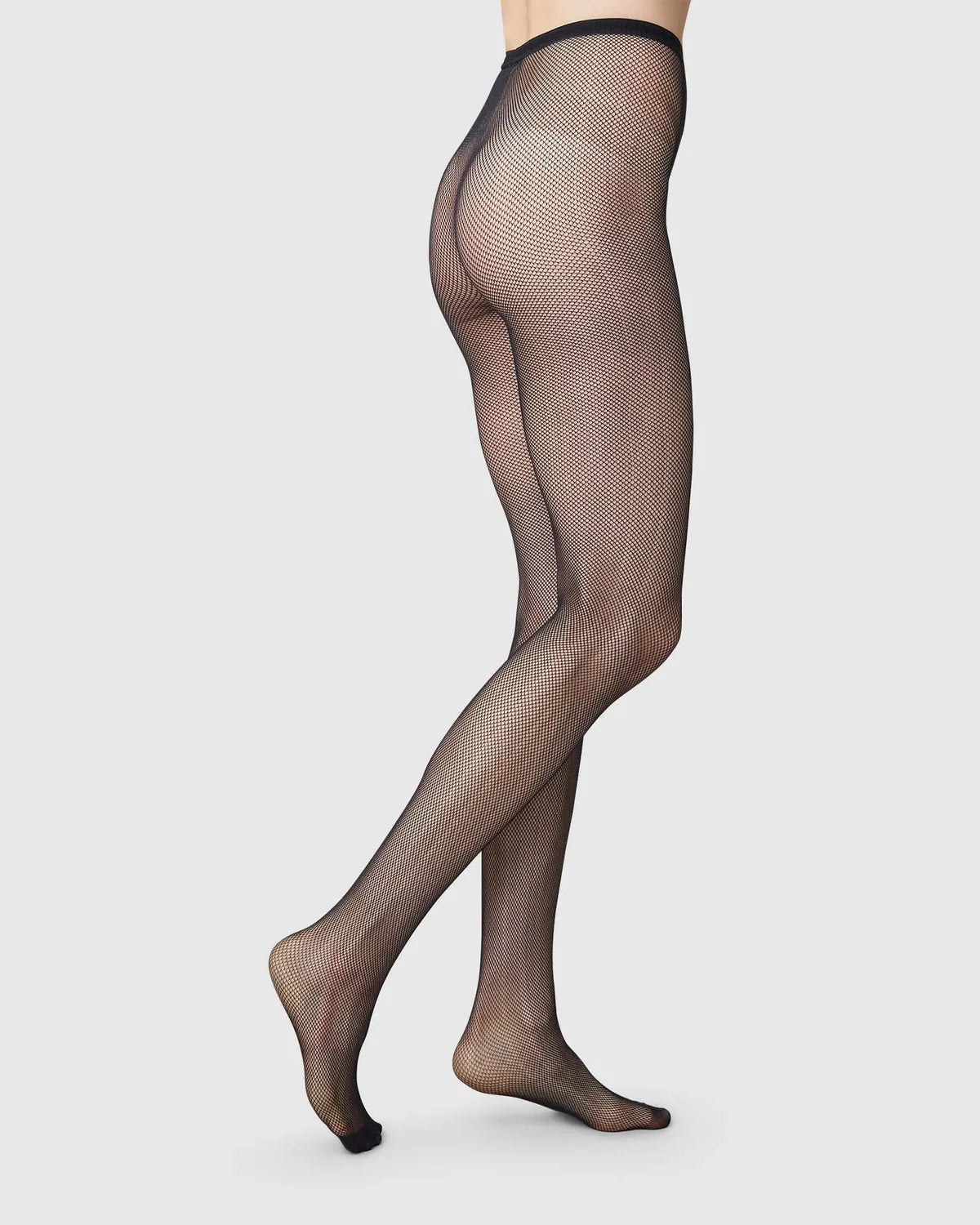 Elvira Net Tights in Black by Swedish Stockings-Swedish Stockings-Idlewild-Cincinnati