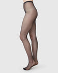 Elvira Net Tights in Black by Swedish Stockings-Swedish Stockings-Idlewild