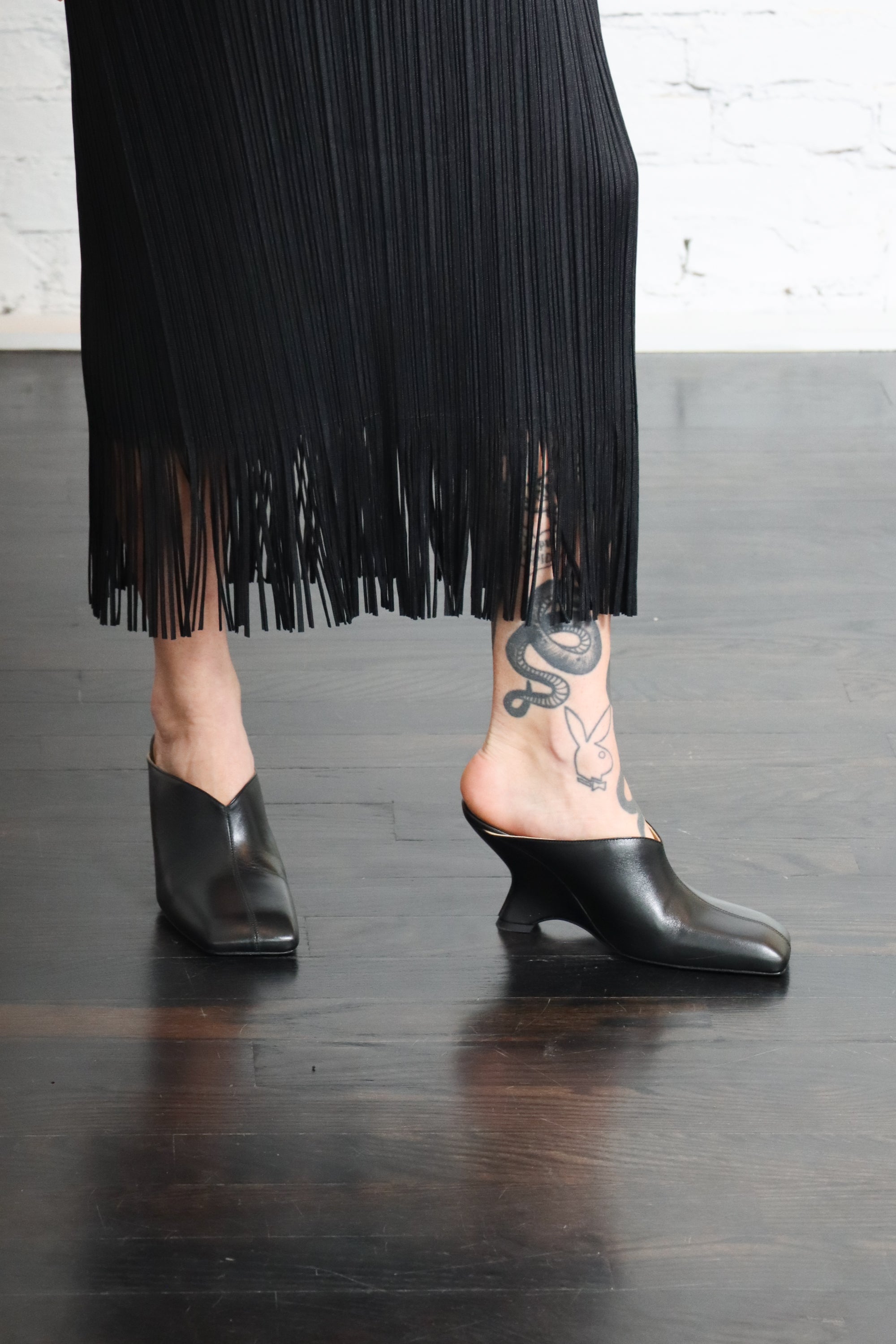 Emery Wedge in Black by Rodebjer-Shoes-Rodebjer-Idlewild