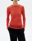 Esque Tere Top in Orange by Thinking Mu-Tops-Thinking Mu-Idlewild