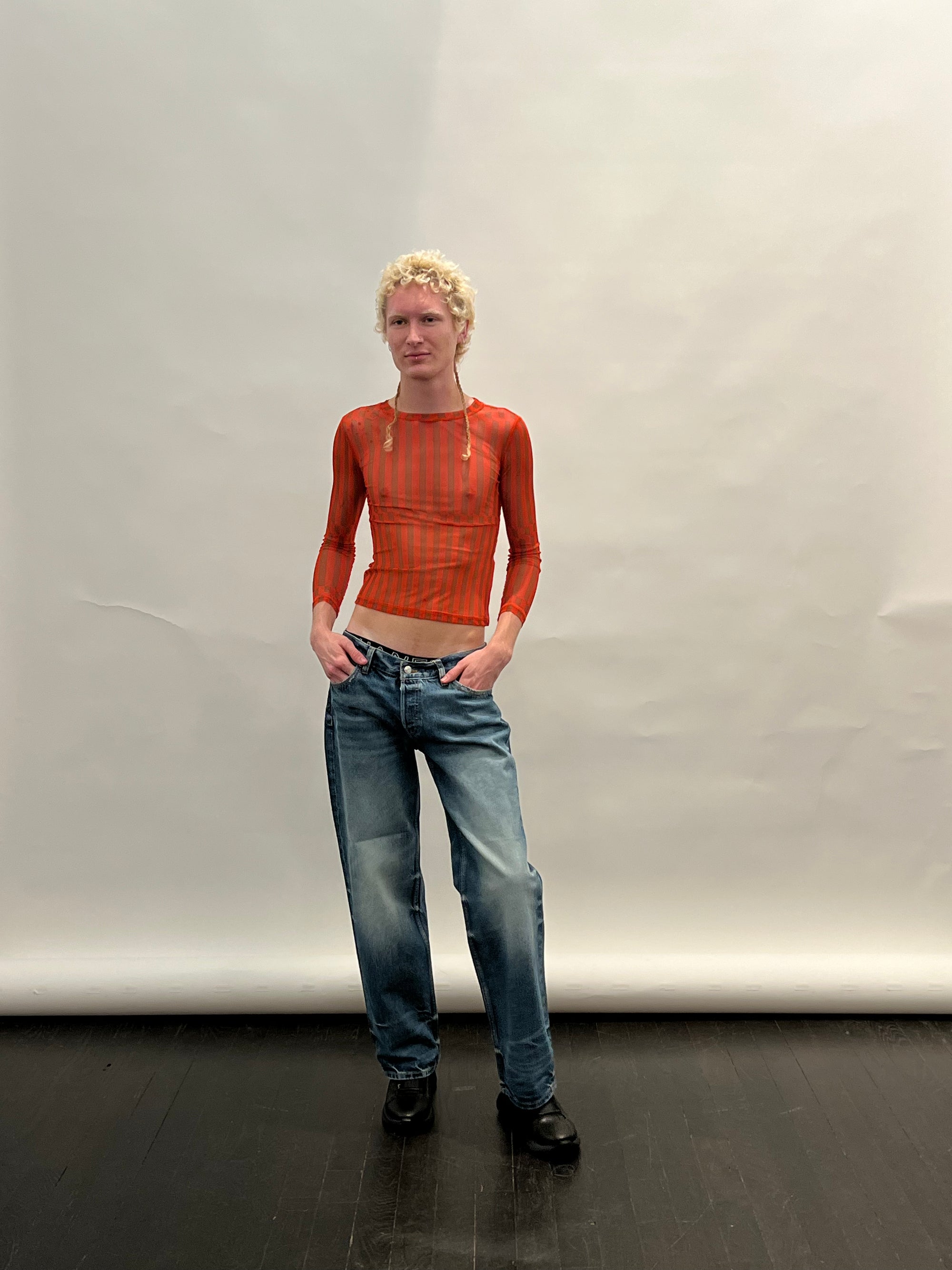 Esque Tere Top in Orange by Thinking Mu-Thinking Mu-Idlewild-Cincinnati