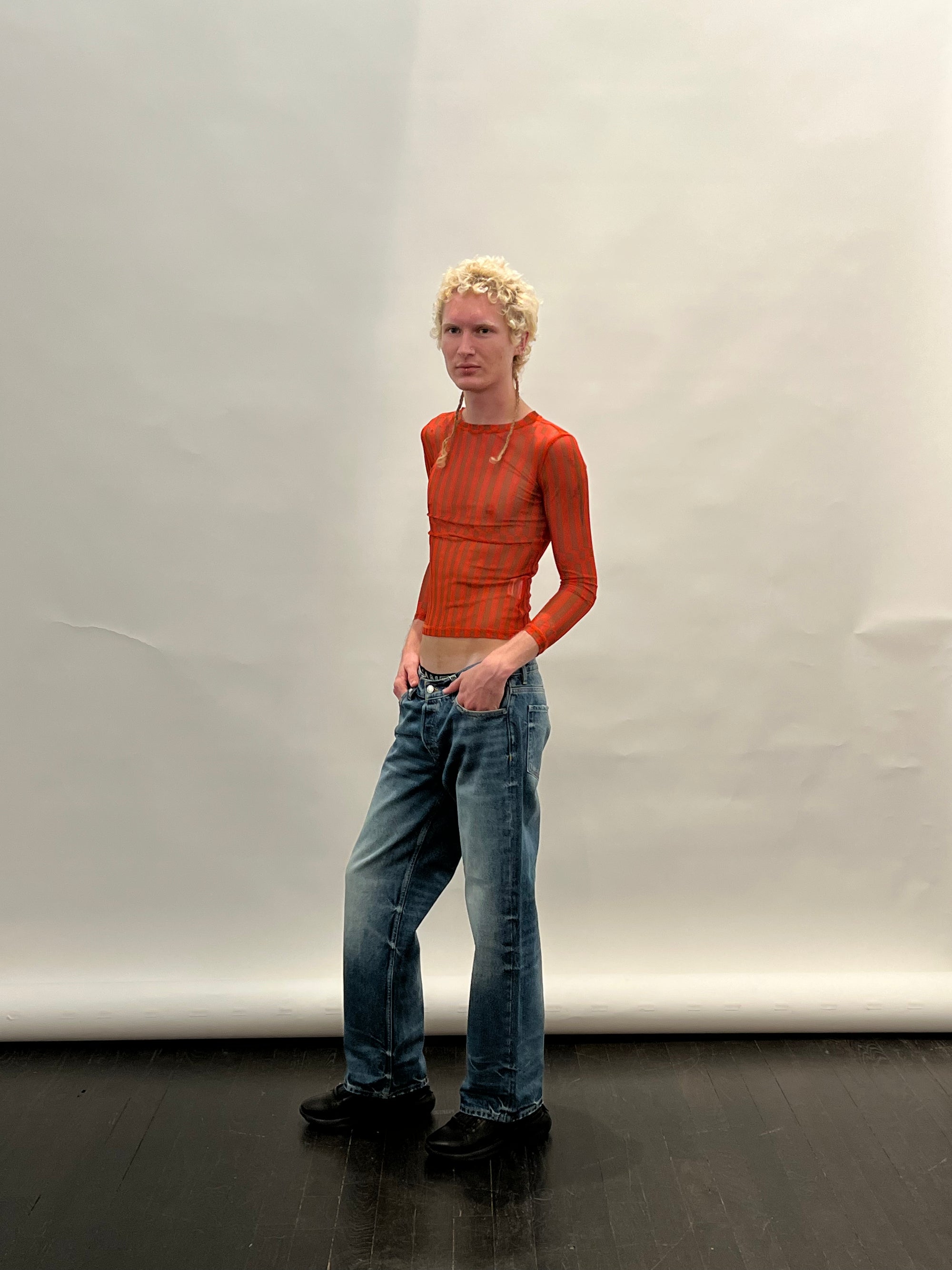 Esque Tere Top in Orange by Thinking Mu-Thinking Mu-Idlewild-Cincinnati