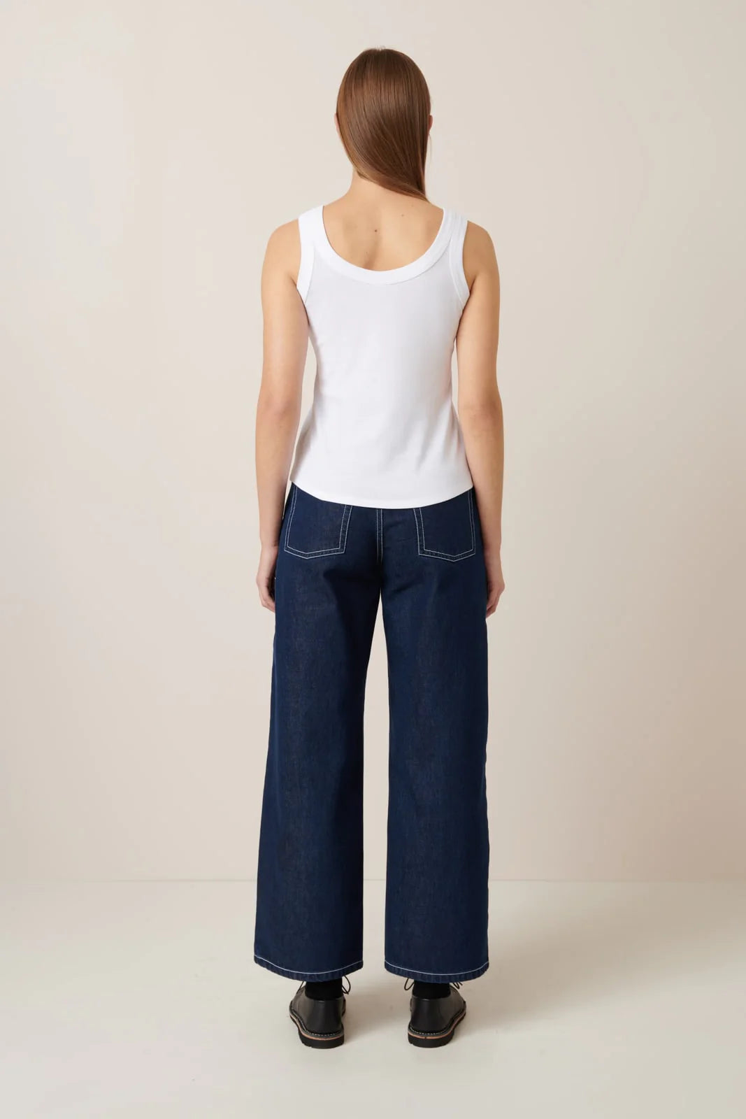 Everyday Singlet in White by Kowtow-Kowtow-Idlewild