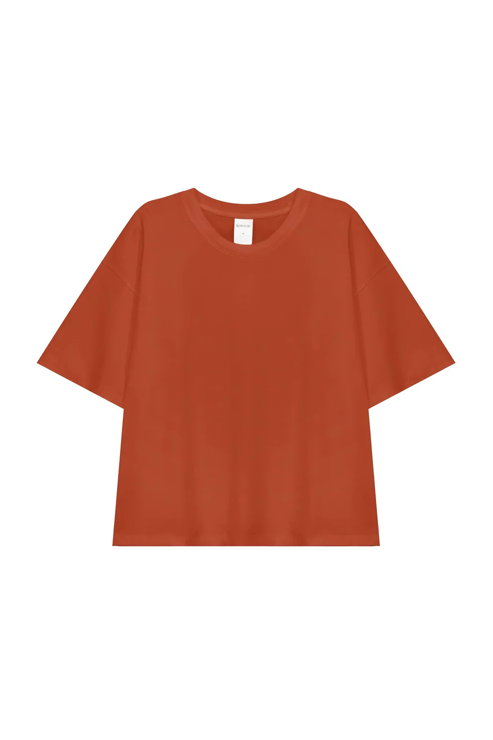 Everyday Tee in Clay Red by Kowtow-Tops-Kowtow-Idlewild