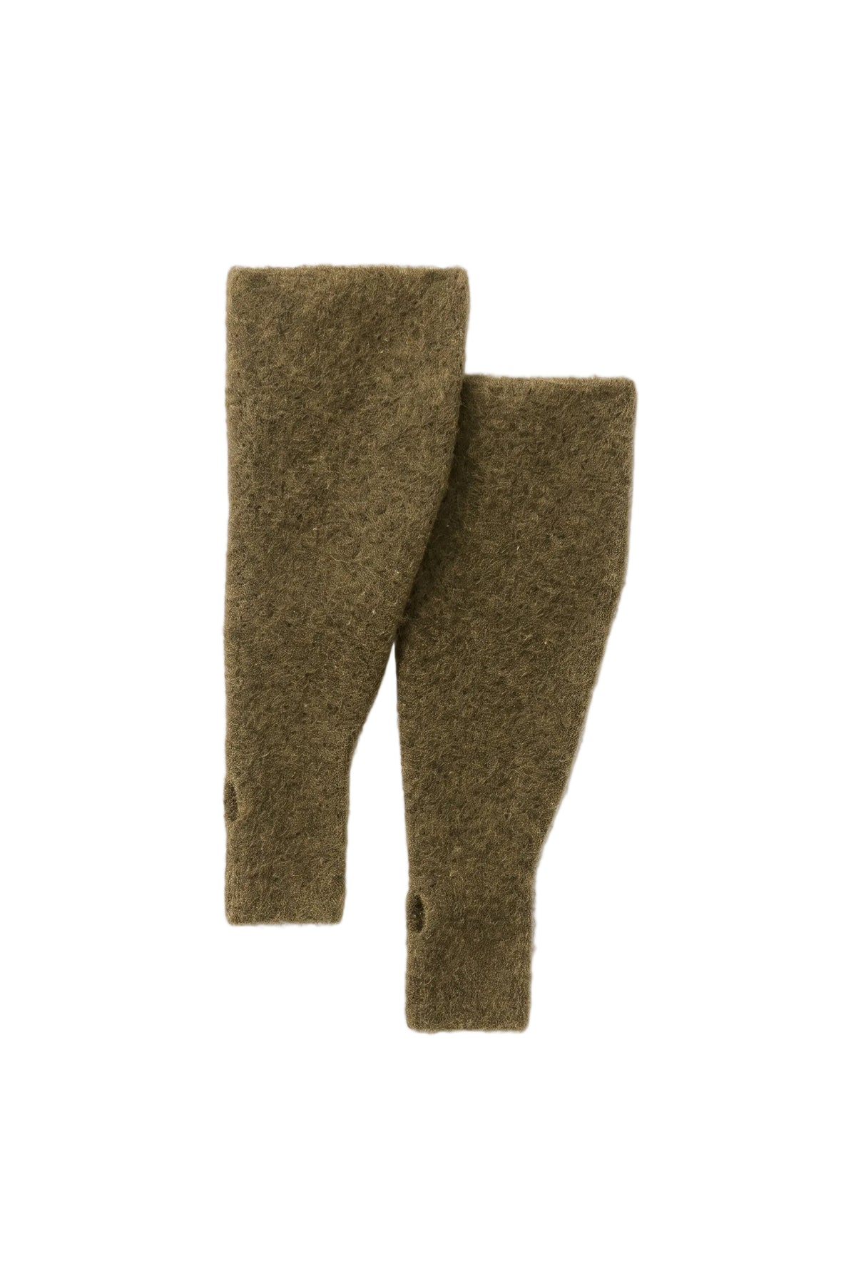 Felt Fingerless Gloves in Olive by Lauren Manoogian-Lauren Manoogian-Idlewild-Cincinnati