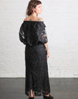 Fil Coupé Camille Dress in Black by Tibi-Tibi-Idlewild-Cincinnati