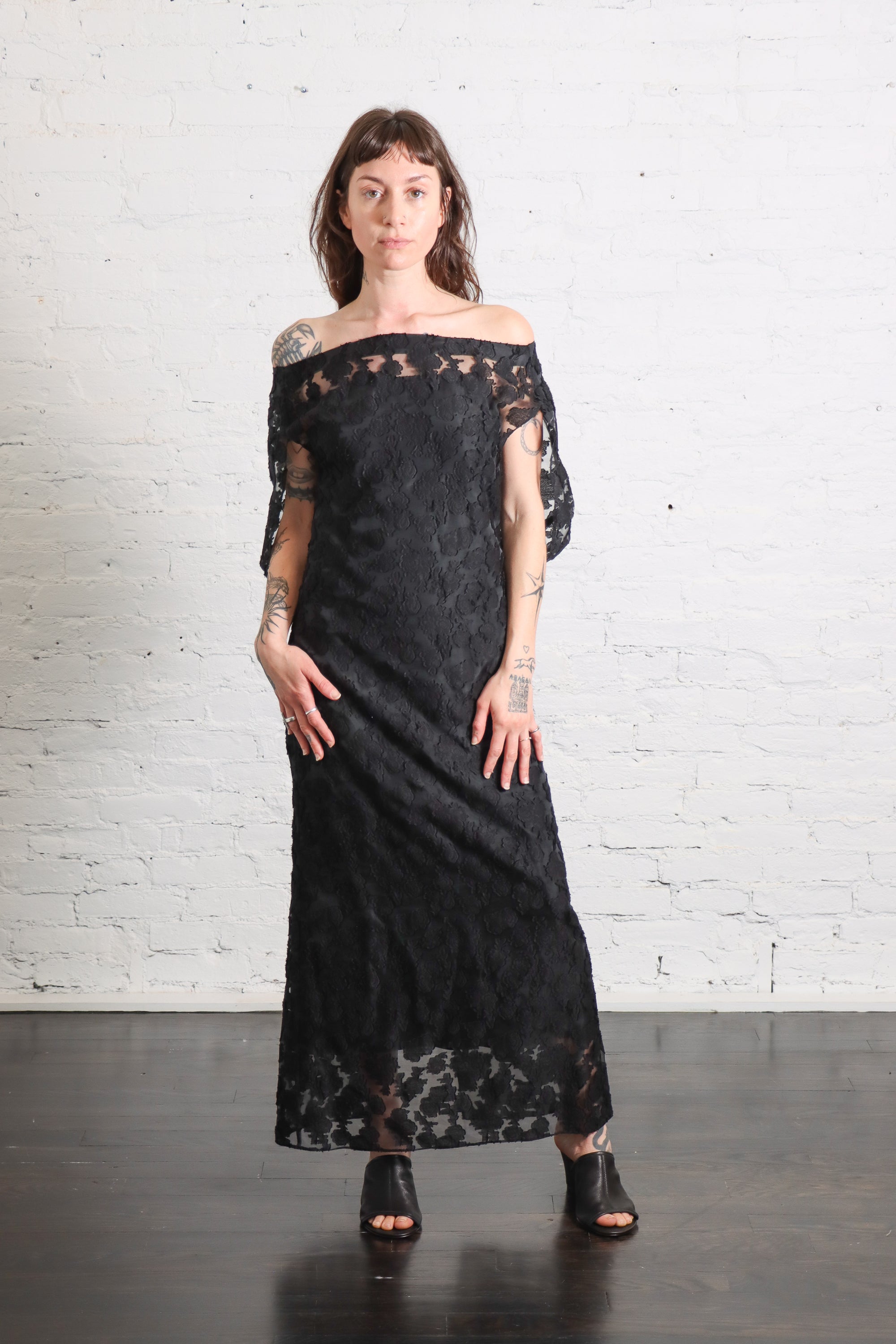 Fil Coupé Camille Dress in Black by Tibi – Idlewild