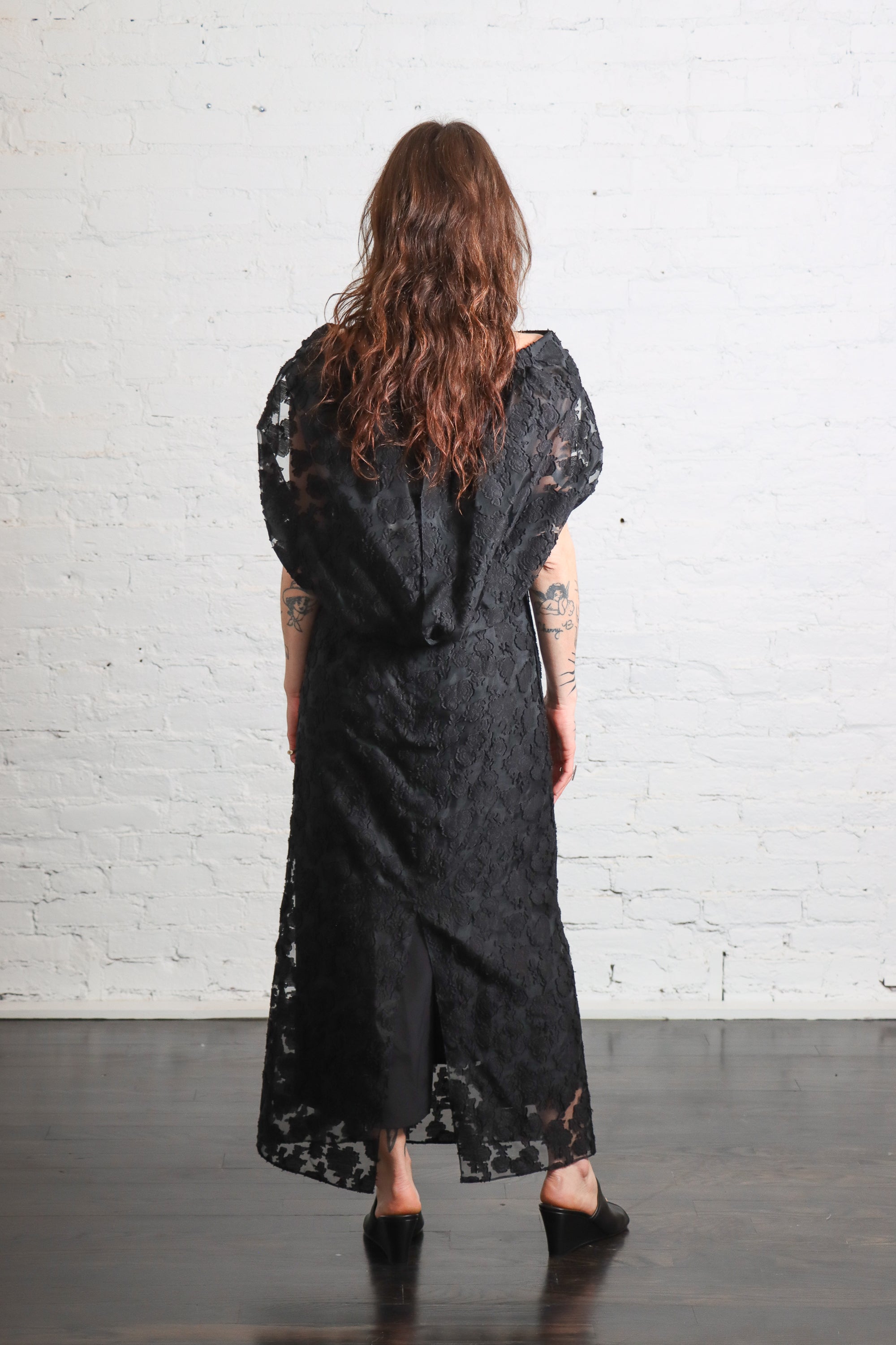 Fil Coupé Camille Dress in Black by Tibi-Tibi-Idlewild-Cincinnati