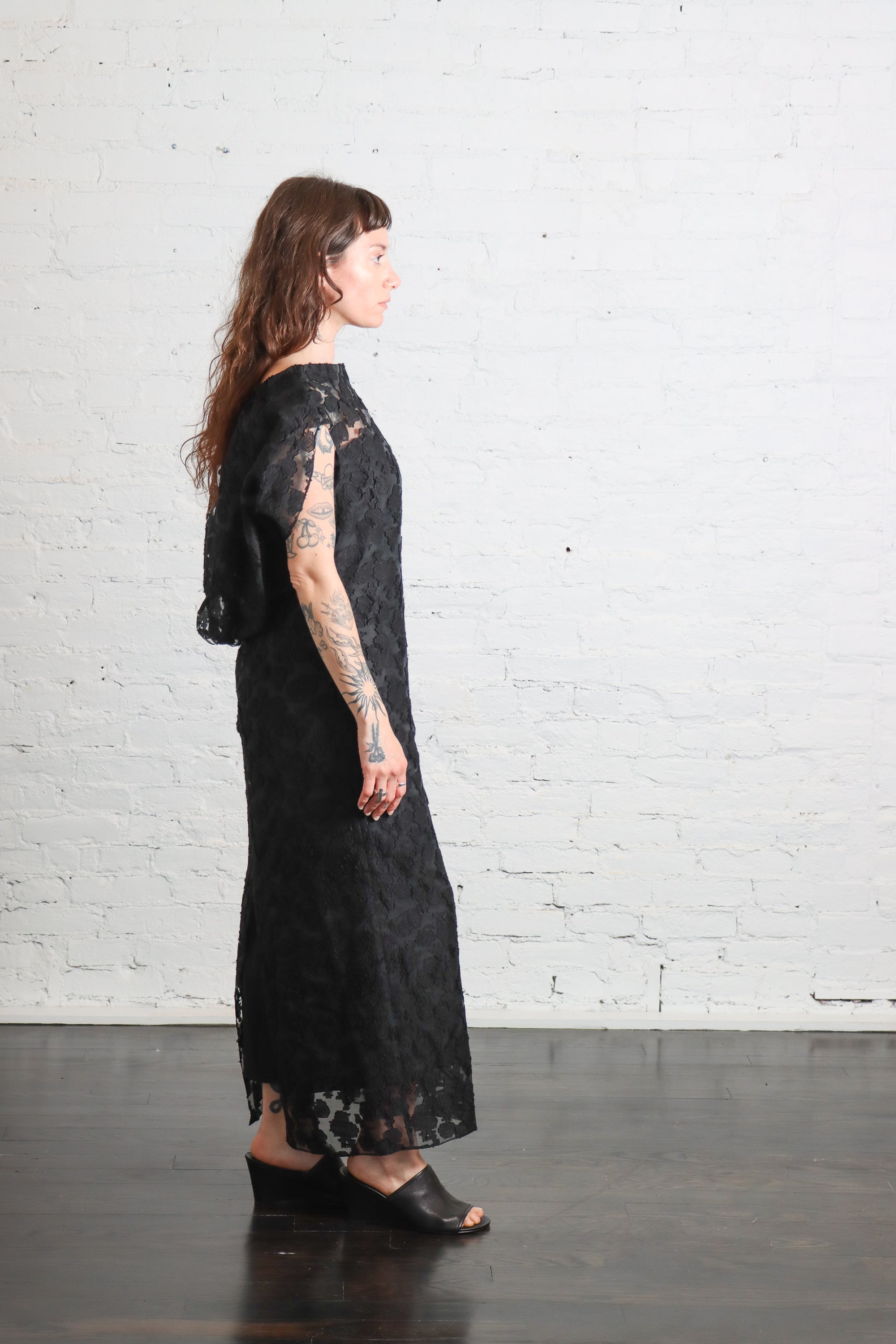 Fil Coupé Camille Dress in Black by Tibi – Idlewild