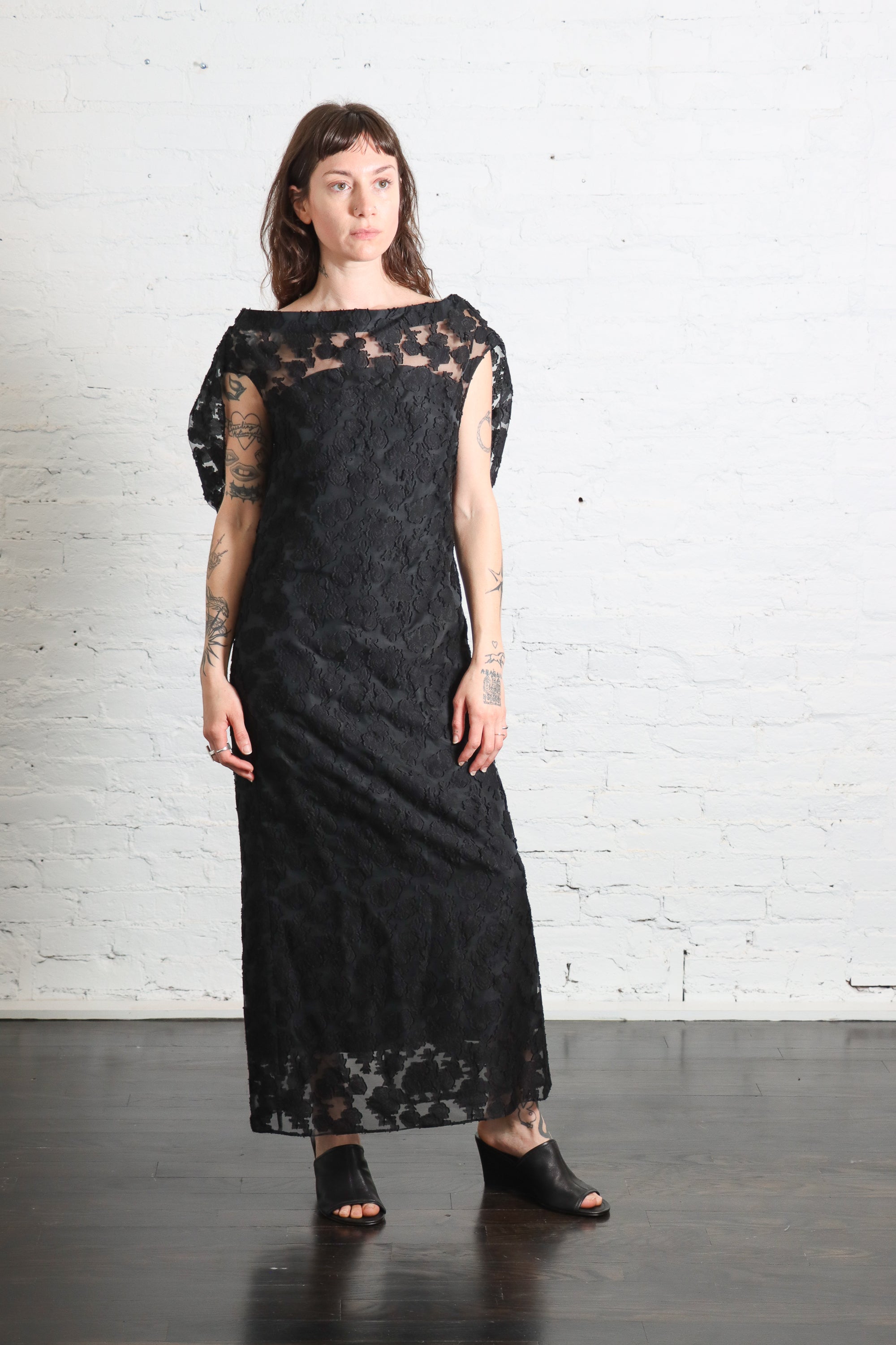 Fil Coupé Camille Dress in Black by Tibi – Idlewild