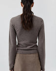 Fine Merino Wool Long Sleeve Top in Vapor by St. Agni-St. Agni-Idlewild-Cincinnati