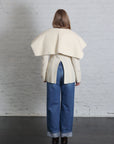 Fitted Jacket in Ecru by A.W.A.K.E. Mode-A.W.A.K.E. Mode-Idlewild-Cincinnati