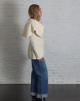 Fitted Jacket in Ecru by A.W.A.K.E. Mode-A.W.A.K.E. Mode-Idlewild-Cincinnati