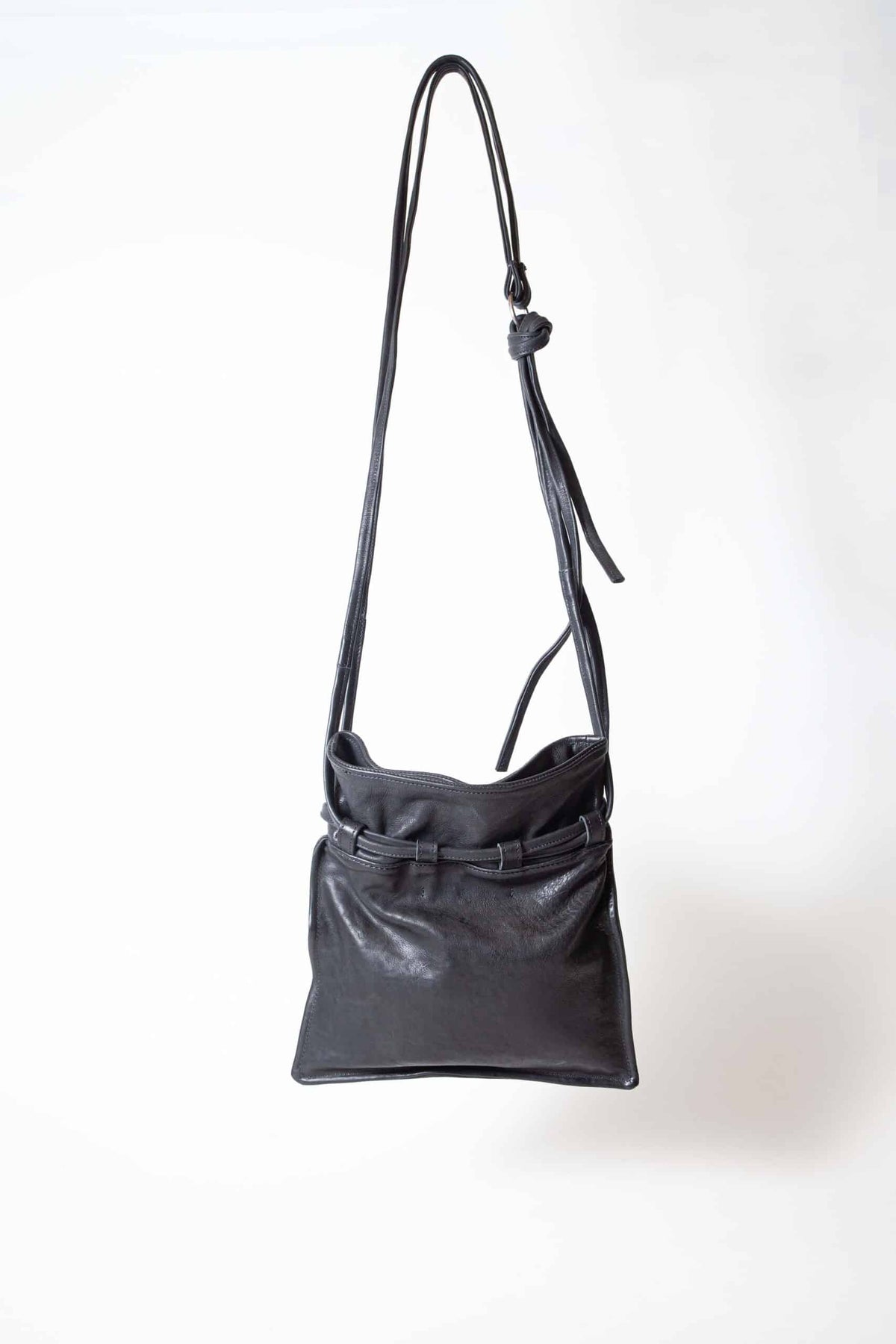 Floral Drawstring Bag - XS in Black by Miranda Kaloudis-MDK-Idlewild-Cincinnati