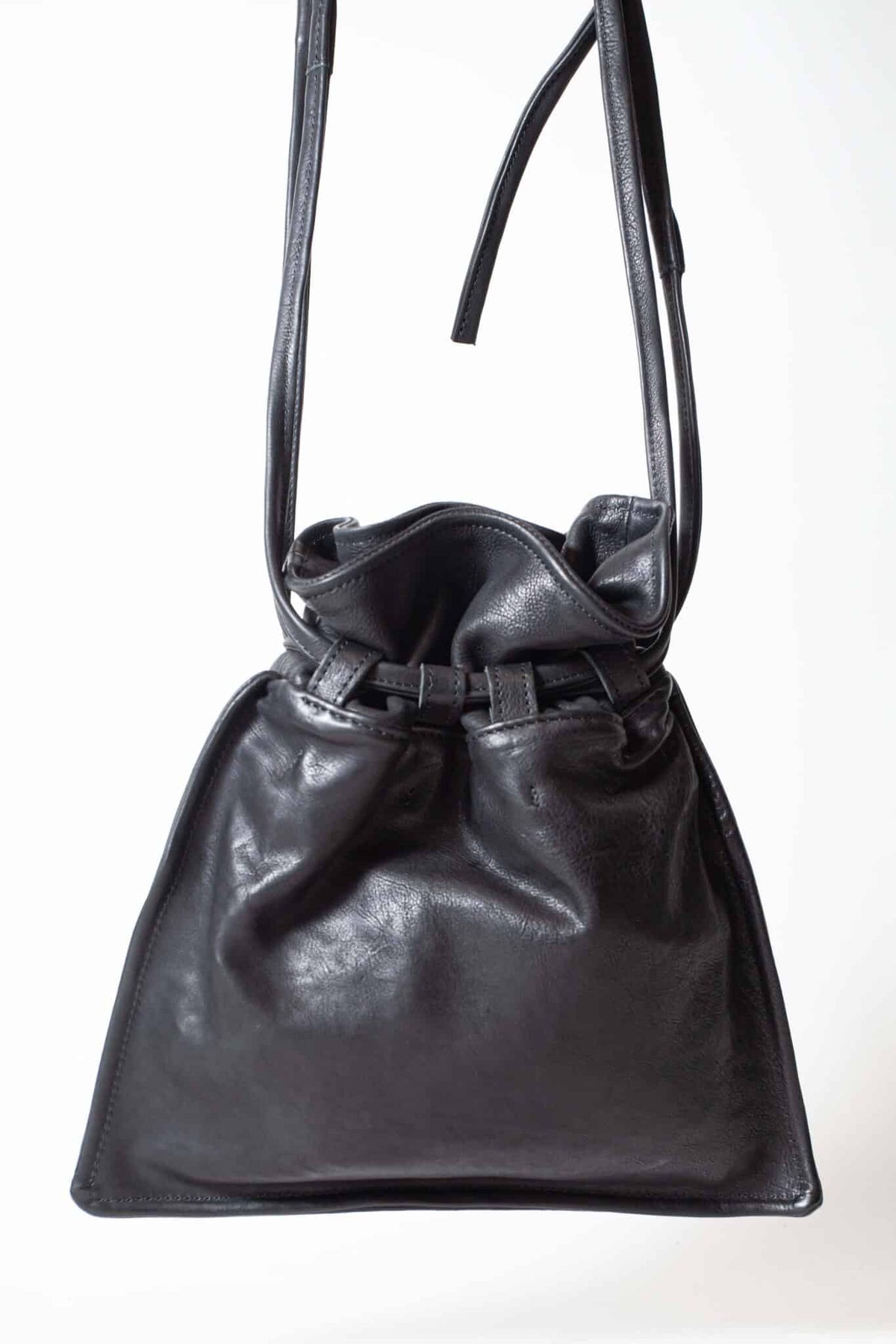 Floral Drawstring Bag - XS in Black by Miranda Kaloudis-MDK-Idlewild-Cincinnati