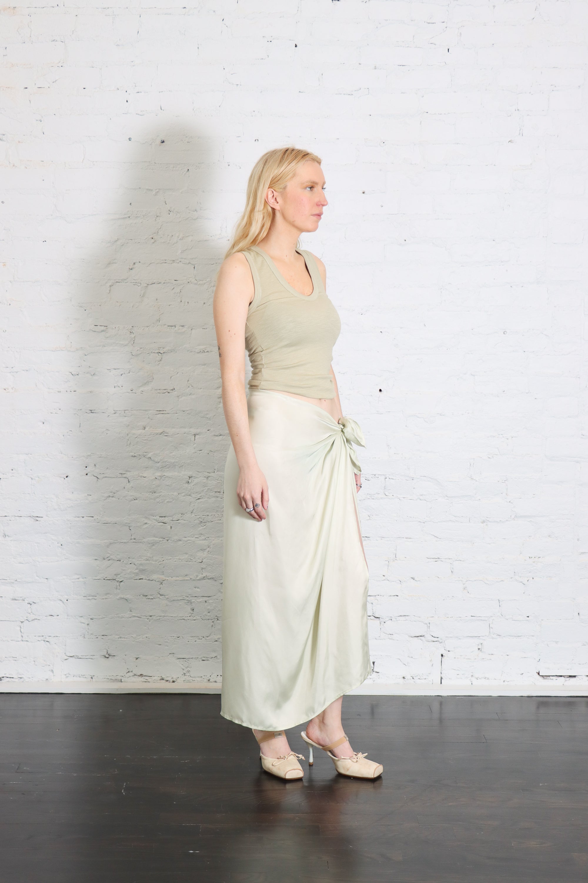 Fluid Twill Sarong in Beach Glass by Enza Costa-Enza Costa-Idlewild-Cincinnati