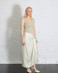 Fluid Twill Sarong in Beach Glass by Enza Costa-Enza Costa-Idlewild-Cincinnati
