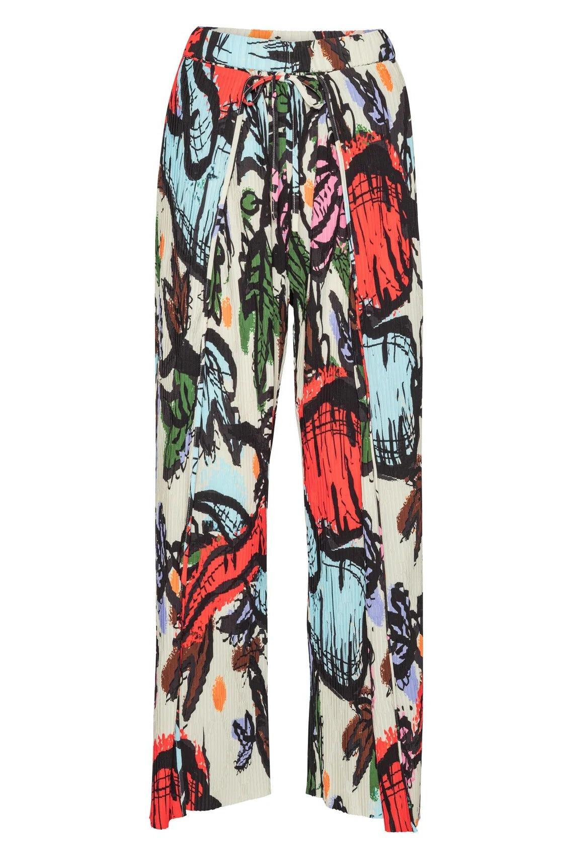 Fold Plissé Pant in Carrots by Henrik Vibskov-Henrik Vibskov-Idlewild-Cincinnati