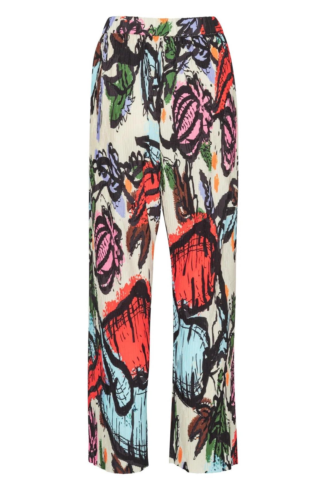 Fold Plissé Pant in Carrots by Henrik Vibskov-Henrik Vibskov-Idlewild-Cincinnati