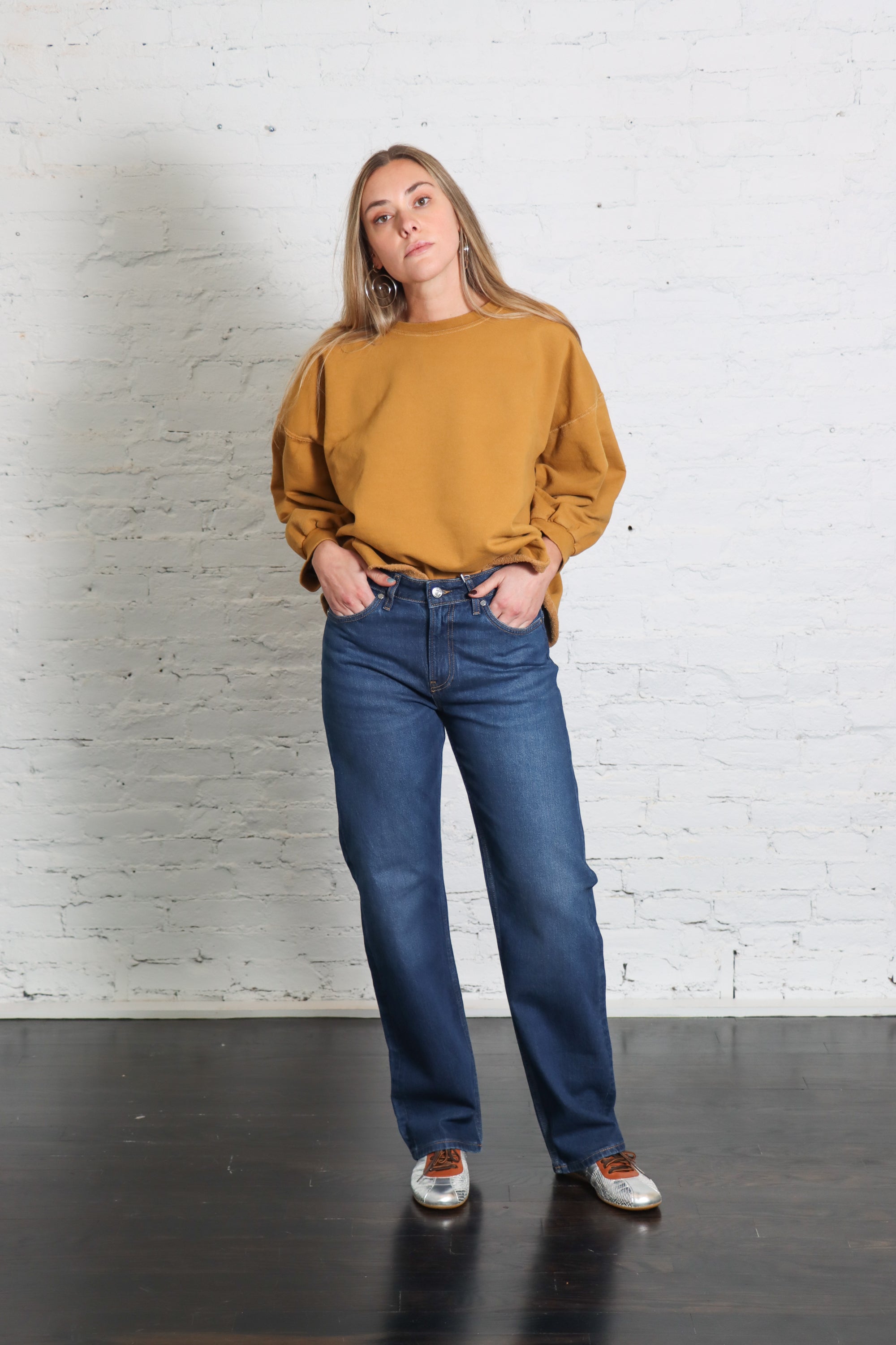 Fond Sweatshirt in Camel by Rachel Comey-Tops-Rachel Comey-Idlewild