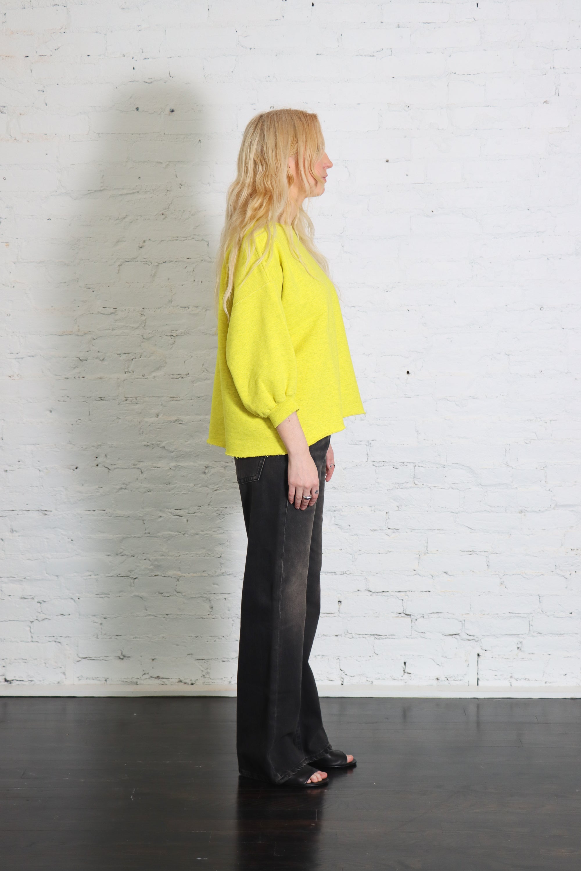 Fond Sweatshirt in Citron by Rachel Comey-Rachel Comey-Idlewild-Cincinnati