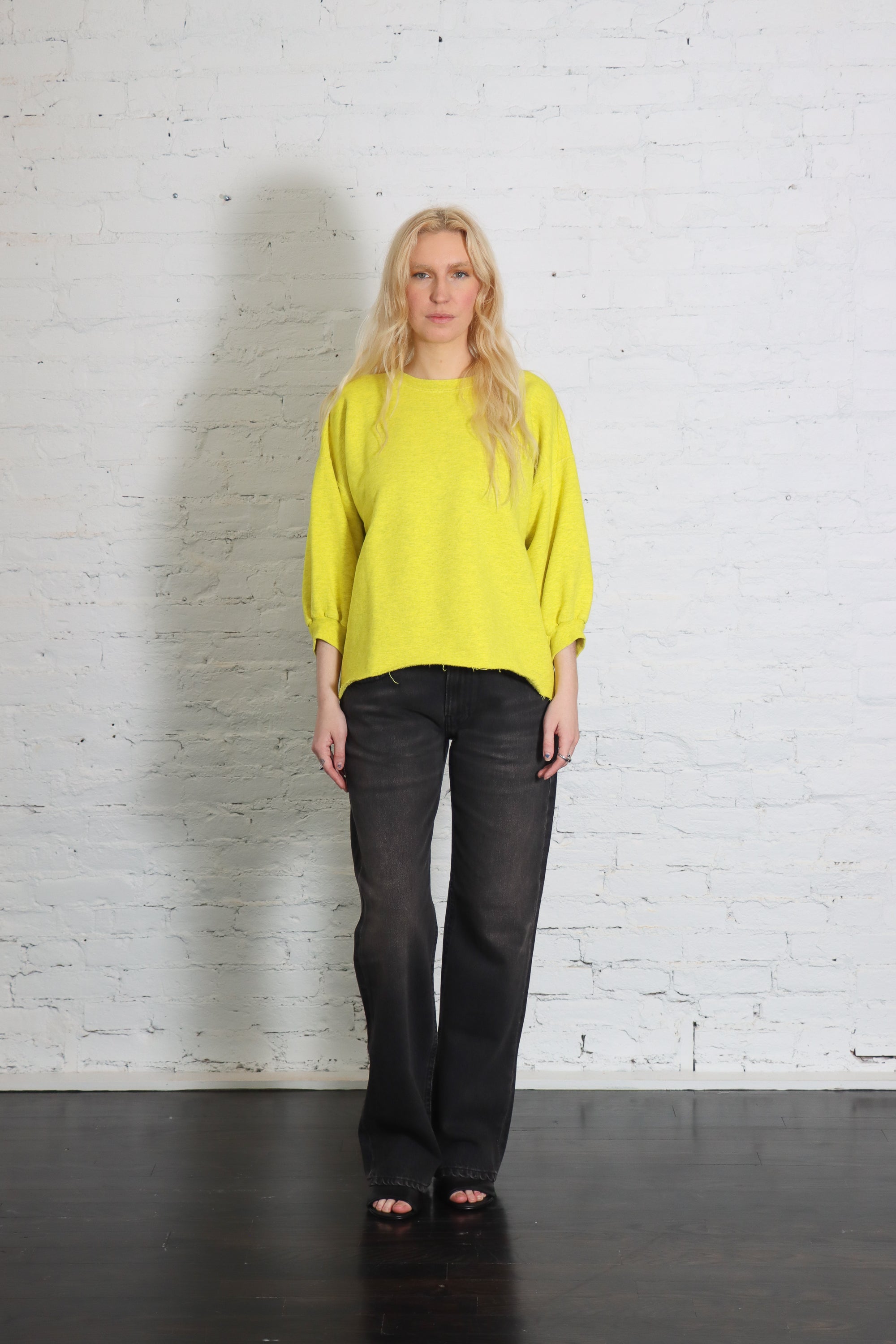 Fond Sweatshirt in Citron by Rachel Comey-Rachel Comey-Idlewild-Cincinnati