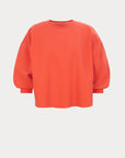 Fond Sweatshirt in Tomato by Rachel Comey-Tops-Rachel Comey-Idlewild