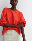Fond Sweatshirt in Tomato by Rachel Comey-Tops-Rachel Comey-Idlewild