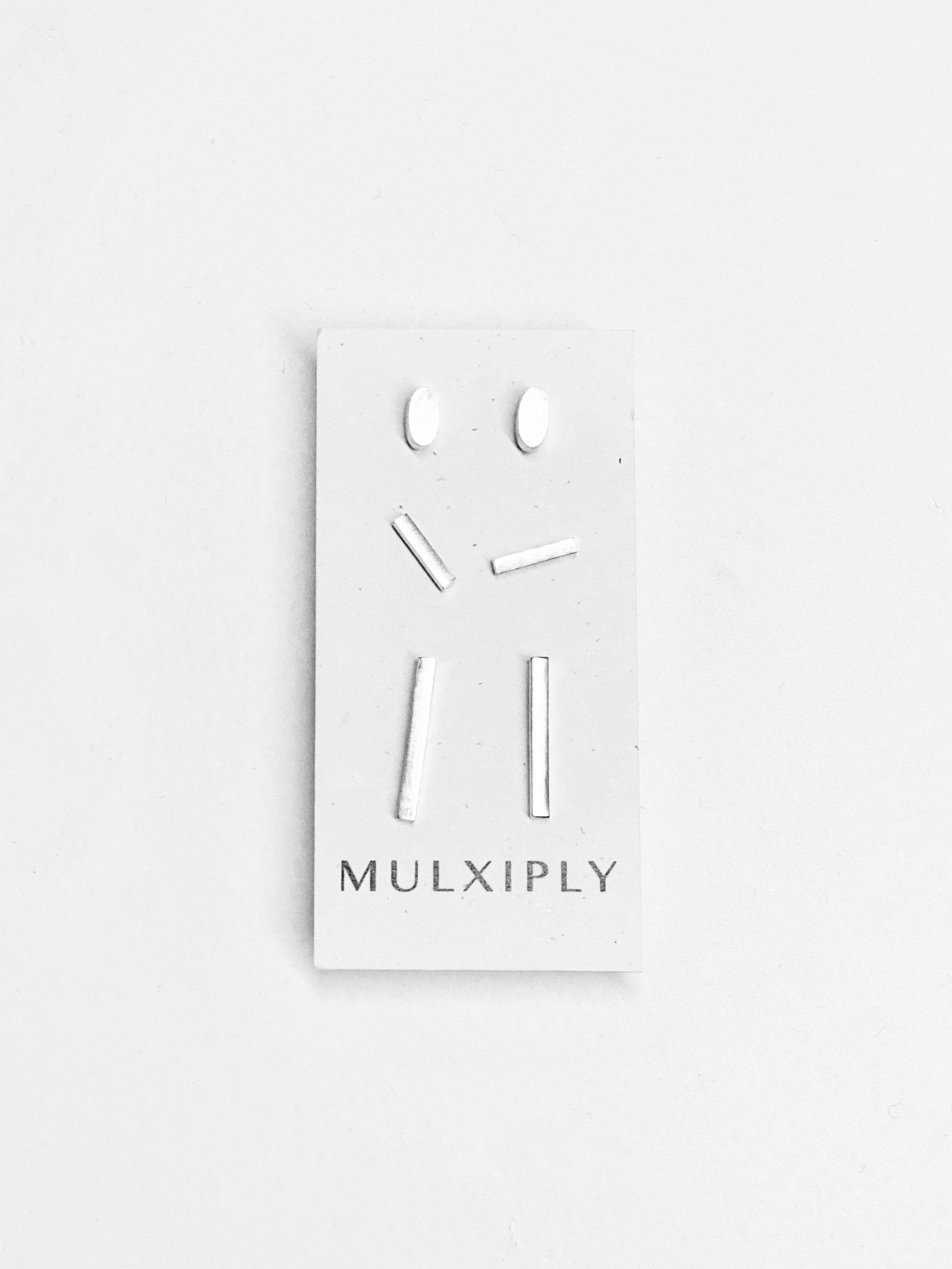 Forage Stud Earring Collection in Sterling Silver by Mulxiply-Idlewild