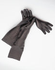 Full-Arm Lambskin Unlined Gloves in Black by Gloves Forino 1899-Gloves Forino 1899-Idlewild-Cincinnati