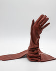 Full-Arm Lambskin Unlined Gloves in Luggage by Gloves Forino 1899-Gloves Forino 1899-Idlewild-Cincinnati