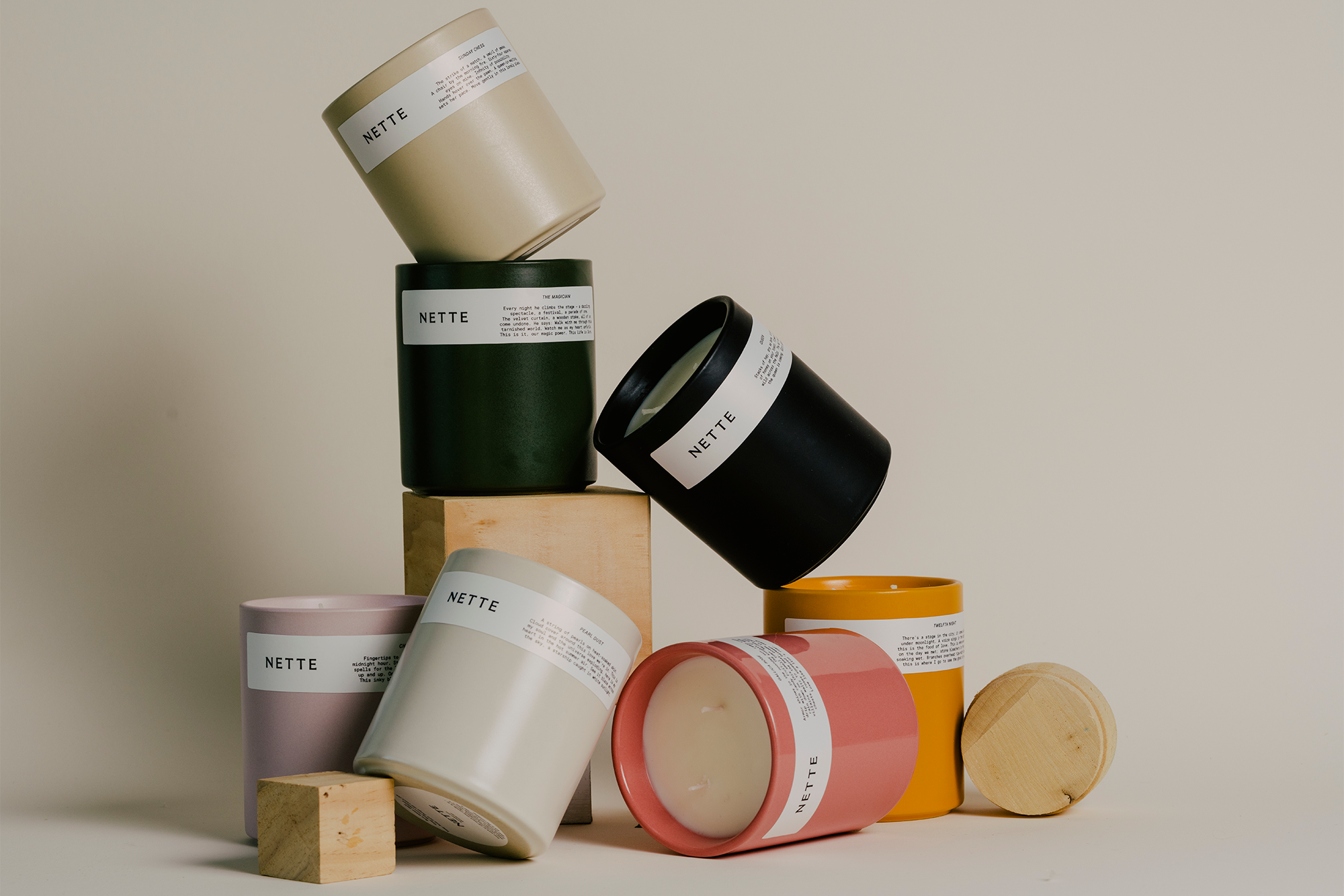 Gallica Rose Scented Candle by Nette-Nette-Idlewild