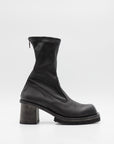 Gasolina Leather Stretch Boot in Nero by Lofina-Lofina-Idlewild-Cincinnati
