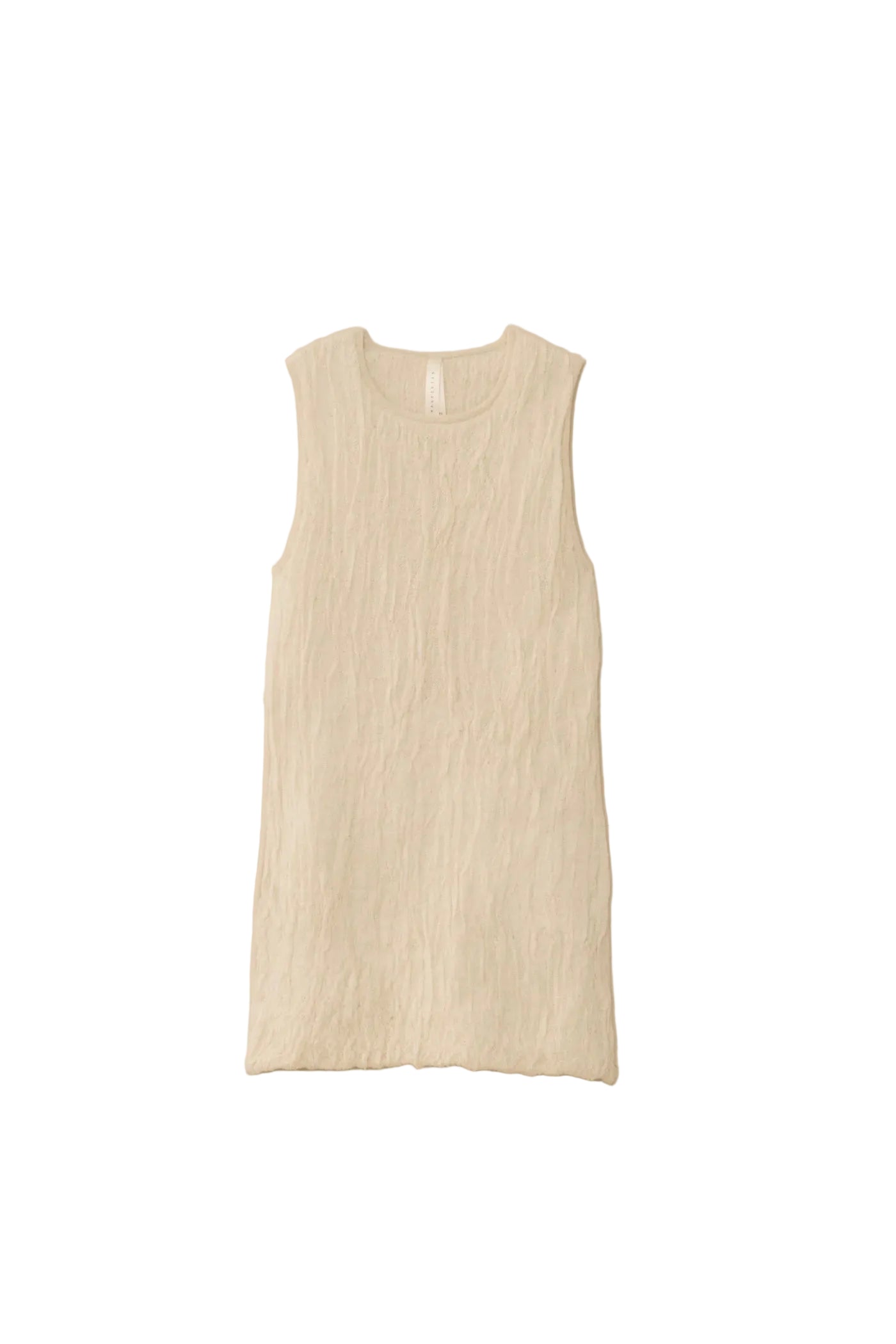 Gauze Apron Shell in Raw White by Lauren Manoogian-Tops-Lauren Manoogian-Idlewild