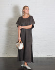Gauze Caftan in Blackened by Lauren Manoogian-Lauren Manoogian-Idlewild-Cincinnati