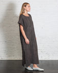 Gauze Caftan in Blackened by Lauren Manoogian-Lauren Manoogian-Idlewild-Cincinnati