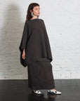 Gauze Layer Skirt in Blackened by Lauren Manoogian-Bottoms-Lauren Manoogian-Idlewild