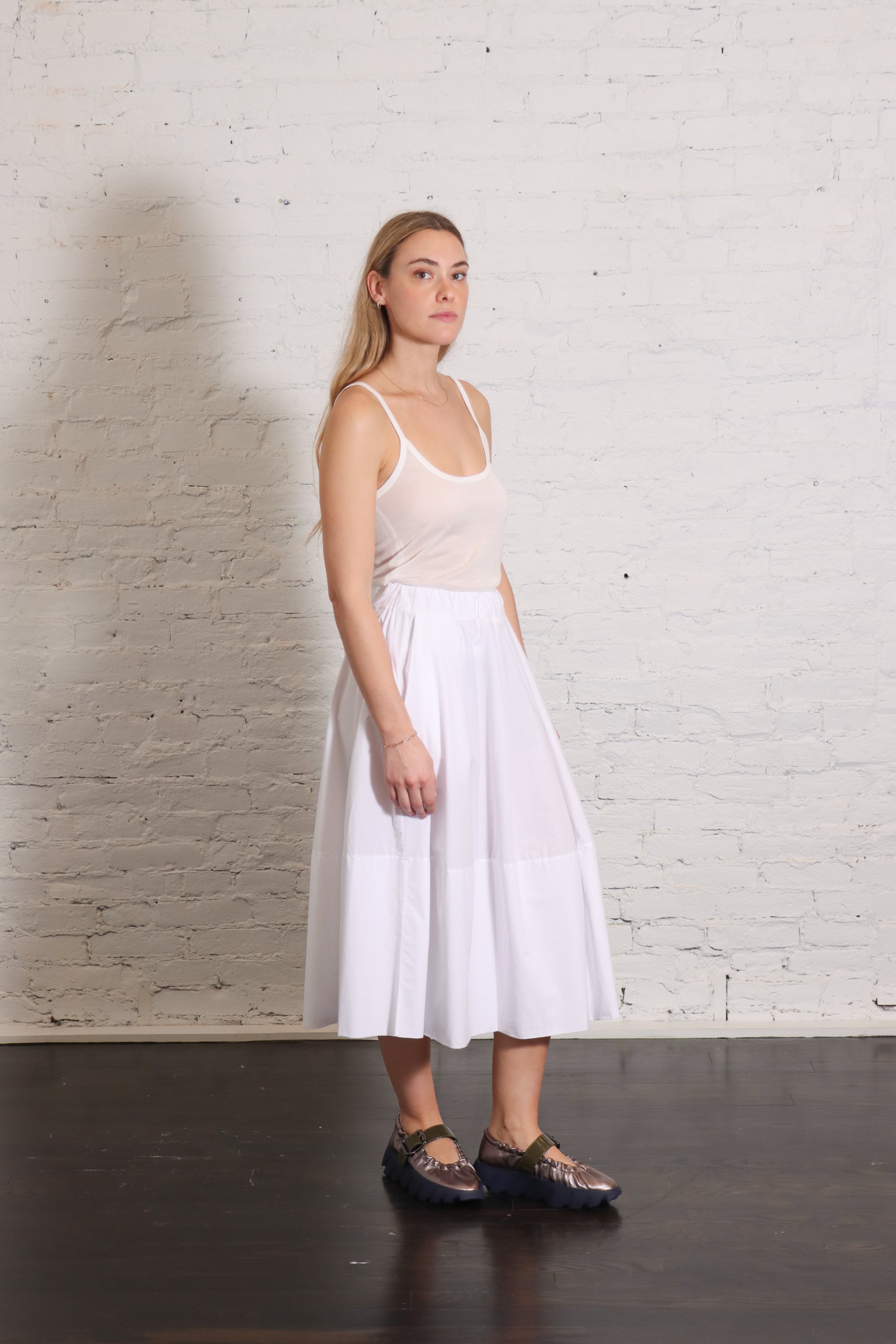 Gea Clara Skirt in White by Labo.Art-Labo.Art-Idlewild-Cincinnati
