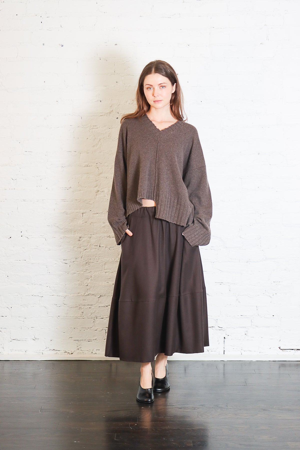 Gea Skirt in Cacao by Labo.Art-Labo.art-Idlewild-Cincinnati
